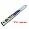 Digital Protractor Angle Finder Inclinometer electronic Level 360 degree with/without Magnets Level angle slope test Ruler 400mm