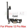 Bottom Mic USB Port Charger Dock Connector Charging Flex Cable For iPhone 12 Pro 12Pro Max Mini