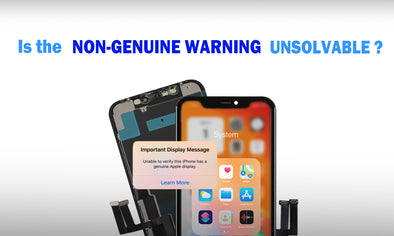 iPhone 11 screen replacement no non genuine warning