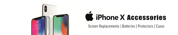 bets iPhone X accessories screen replacement battery replacement