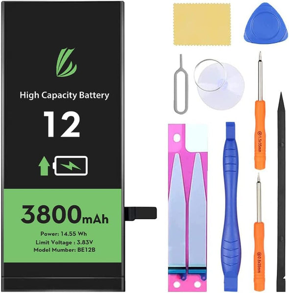 For iPhone 12 / 12 Pro 3800 mAh Battery Replacement