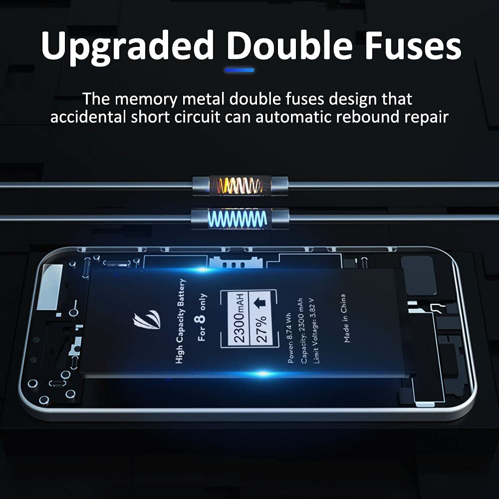 Batteria 3800mAh Per IPhone 8 - Sostituzione Ad Alta Capacità Con Kit Strumenti - Foto 5