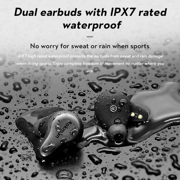 O7 Bluetooth 5.0 Wireless Earbuds Headphones Waterproof IPX7
