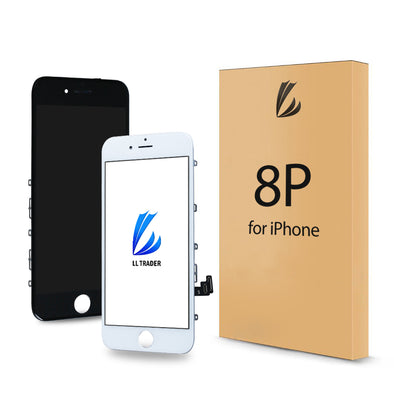 iPhone 8 Plus screen replacement with home button and front camera and earpiece speaker