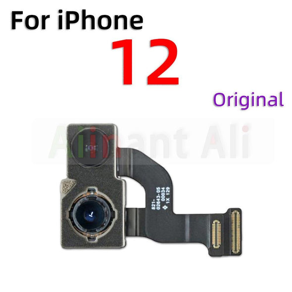 Original Back Camera Moulds For iPhone X XR Xs 11 12 13 Pro Max mini Back Main Real Camera Flex Cable Repair Parts