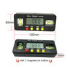 Digital angle finder Protractor electronic level box 360 Degree digital inclinometer angle measuring tool with magnets Portable