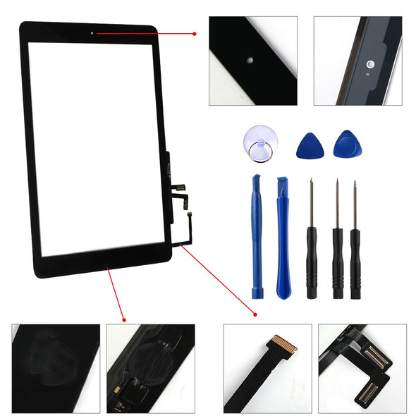 iPad Air 1 Front Panel Digitizer Assembly