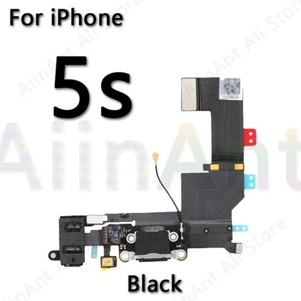 USB Port Charger Dock Connector Charging Flex Cable For iPhone 5 5S SE 6 6s Plus
