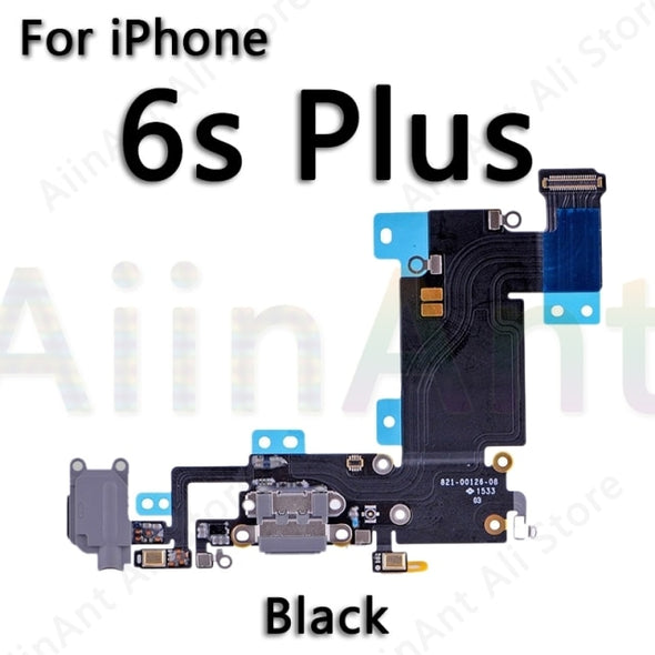 USB Port Charger Dock Connector Charging Flex Cable For iPhone 5 5S SE 6 6s Plus