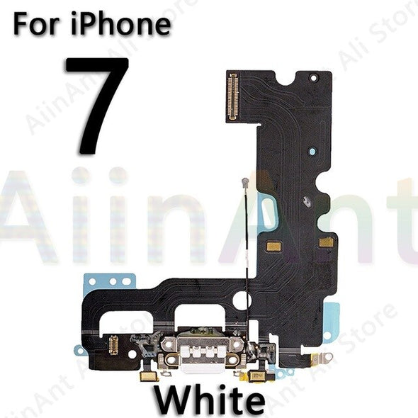 USB Port Charger Dock Connector Mic Charging Flex Cable For iPhone 7 8 Plus X XR Xs Max