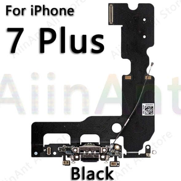 USB Port Charger Dock Connector Mic Charging Flex Cable For iPhone 7 8 Plus X XR Xs Max