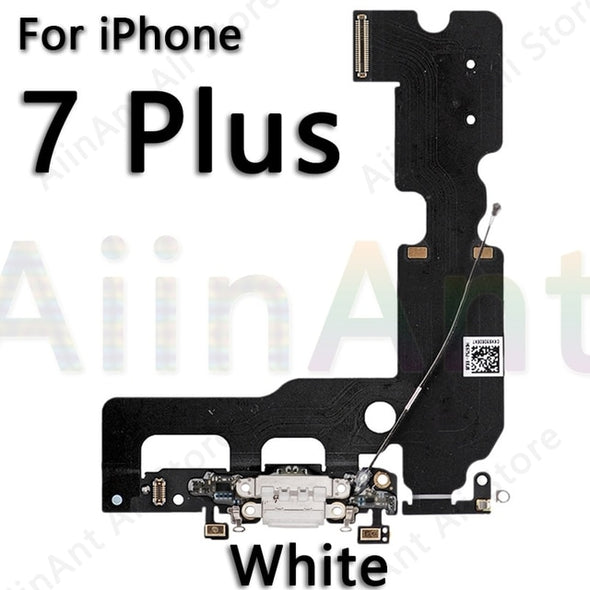 USB Port Charger Dock Connector Mic Charging Flex Cable For iPhone 7 8 Plus X XR Xs Max