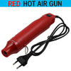 Hot Air Gun EU Plug with Supporting Seat Shrink Plastic