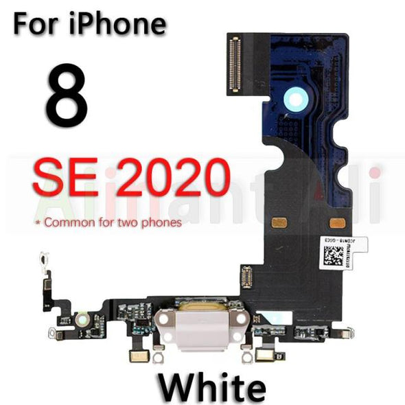 USB Port Charger Dock Connector Mic Charging Flex Cable For iPhone 7 8 Plus X XR Xs Max