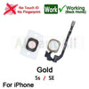 Return Back Full Function Home Button Flex No Touch ID For iPhone