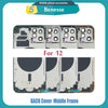 Back Housing for iPhone 12 / 12 Mini / 12 Pro / 12 Pro Max Back Cover Battery Door Rear Cover Chassis Middle Frame with Glass Replacement