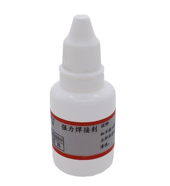 20ml Soldering Agent No-clean Watteries Flux Stainless Steel White Steel Plate Iron Battery Welding Liquid Flux Durable Solders