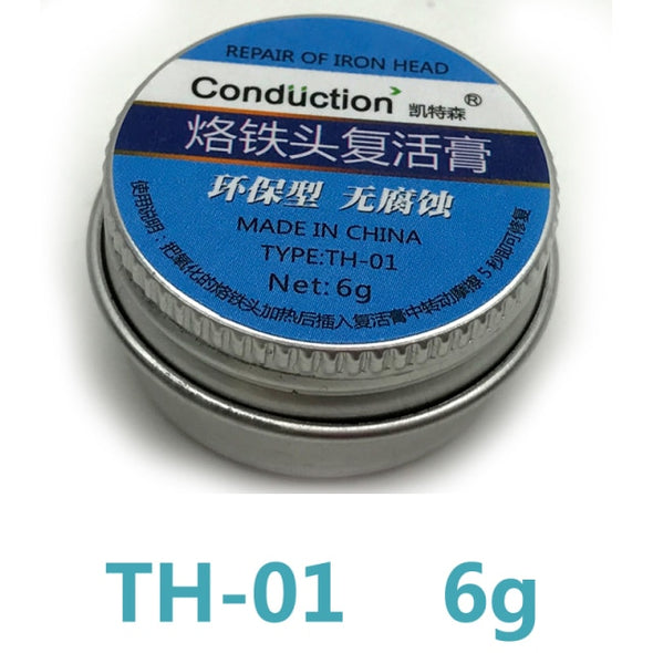 Electrical Soldering Iron Tip Refresher solder Cream Clean Paste for Oxide Solder Iron Tip Head Resurrection No corrosion