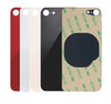 Big Hole Back Glass Replacement for iPhone 8 with Double Side Adhesive 3M Tape