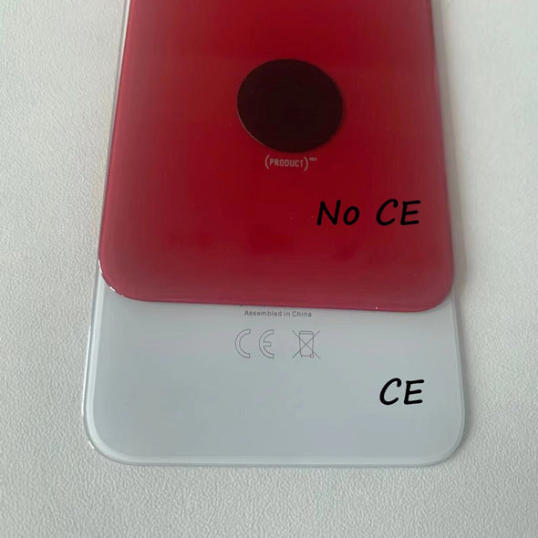 Big Hole Back Glass Replacement for iPhone XR with Double Side Adhesive 3M Tape
