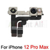 Front Camera Flex Cable No Face ID Parts For iPhone X XR XS 11 12 13 Pro Max Mini SE2