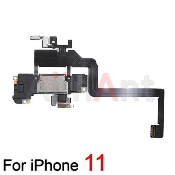 Proximity Sensor Small Earphone Ear Speaker Flex Cable Earpiece For iPhone X XR Xs 11 12 Pro Max 7 8 Plus mini SE2