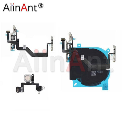 On off Volume Buttons Mute Wireless Charging Flash Light Power Flex Cable For iPhone 12 12Pro 12Pro Max Mini