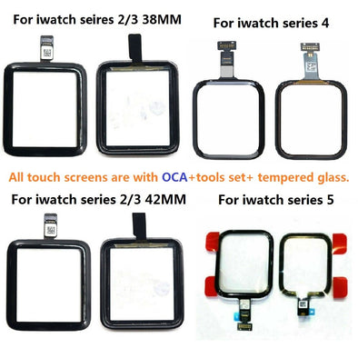 Touch Screen Digitizer Glass With OCA Replacement For Apple Watch Series