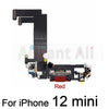 Bottom Mic USB Port Charger Dock Connector Charging Flex Cable For iPhone 12 Pro 12Pro Max Mini