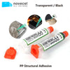 RELIFE RL-035A PP Structural Adhesive Black Transparent