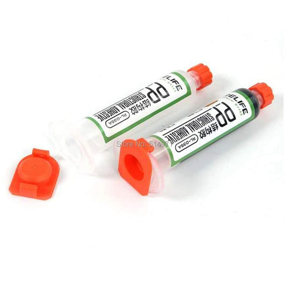 RELIFE RL-035A PP Structural Adhesive Black Transparent