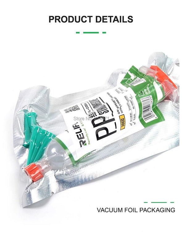 RELIFE RL-035A PP Structural Adhesive Black Transparent