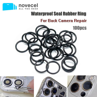 100pcs Waterproof Seal Rubber Ring for iPhone 11 12 13 Pro Max