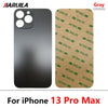 Big Hole Back Glass Replacement for iPhone 13 / 13 Pro / 13 Pro Max with Double Side Adhesive 3M Tape
